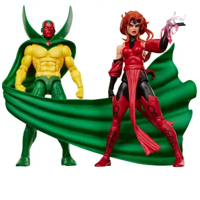 Figurine Marvel legends avengers vision and scarlet witch action